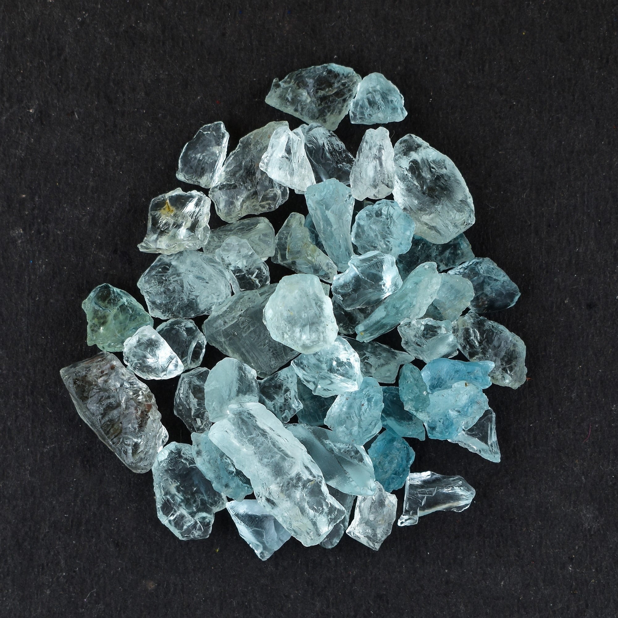 150 Carats Natural Raw Aquamarine Rough Rock Crystal Gemstone, Chakra Healing Energy Birthstone Crystal for Jewelry Making Supplies, Gift for her, DIY Crafts, Wholesale Bulk "Good Luck" Stone pack