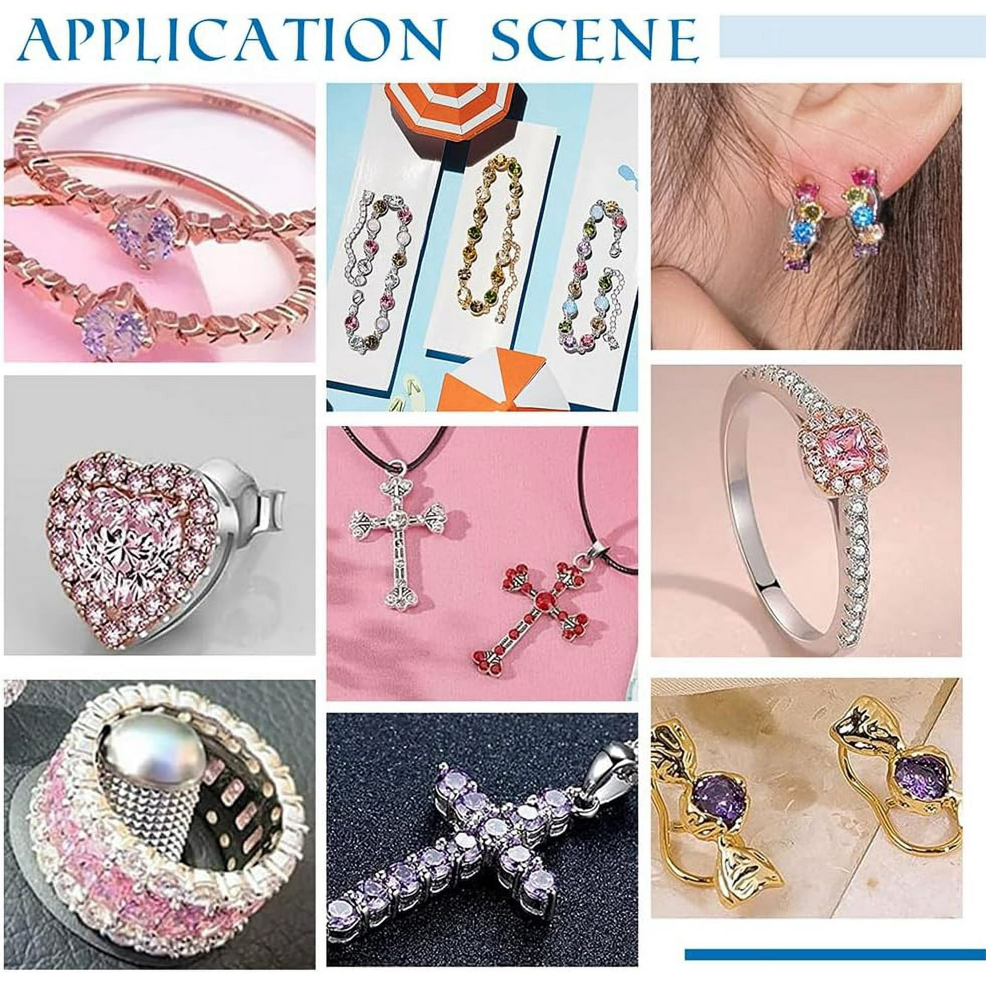 180pcs 6 Colors Cubic Zirconia Stone 4mm Grade A Faceted CZ Diamante Rhinestone Gems Small Zirconia Gems Cabochons Loose Stones for Ring Earring Bracelet Nail Art DIY Jewelry Making